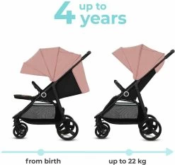 Kinderkraft Wandelwagen Grande Plus - Grey -Babyproducten 1200x1130 6