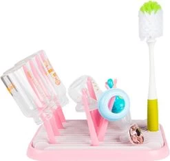 Nevi Afdruiprek Met Lekbak - Afdruipmat Voor 10 Flessen - Opvouwbaar Droogrek Babyfles - Inclusief Afwasborstel -Babyproducten 1200x1135 12