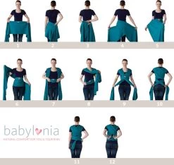 Babylonia - Tricot-Slen Organic - Draagdoek Baby - Silver Blue 26 Babylonia - Tricot-Slen Organic - Draagdoek Baby - Silver Blue -Babyproducten 1200x1135 5