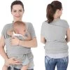 Baby Mama Draagdoek Grijs - Rekbaar - Biologisch Katoen - Ergonomisch - Draagzak - Tot 15KG -Babyproducten 1200x1136 5