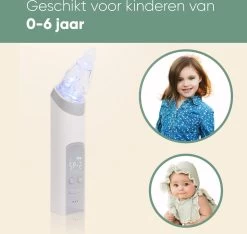 AQUILA Elektrische Neusreiniger Voor Baby En Kinderen - Neuszuiger Baby - Neuspeer - Vrij Van BPA - Oplaadbaar - 3 Standen, Muziek En Licht Voor Afleiding -Babyproducten 1200x1139 11