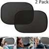 Merkloos Zonwering Auto - UV Protectie - Luxe Zonneschermen - Zijruit 2 Stuks - Zonnescherm Auto - Bescherm Uw Baby En Kinderen -Babyproducten 1200x1141 6