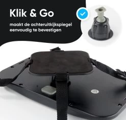 Autospiegel Baby 360° Verstelbaar Voor Hoofdsteun Autostoel -Achteruitkijkspiegel XL- Achterbankspiegel Kinderen -Baby Veiligheid Accessoires - Zwart -Babyproducten 1200x1142 8