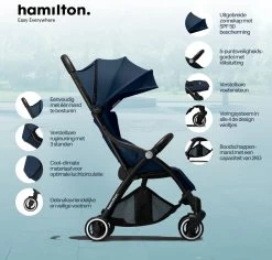 Hamilton By Yoop One Prime X1 Buggy - Premium Stroller Met One Hand Folding Technologie - Blauw - Lichte, Verstelbare En Wendbare Kinderwagen Met Vele Gemakken 18 Hamilton By Yoop One Prime X1 Buggy - Premium Stroller Met One Hand Folding Technologie - Blauw - Lichte, Verstelbare En Wendbare Kinderwagen Met Vele Gemakken -Babyproducten 1200x1146 1