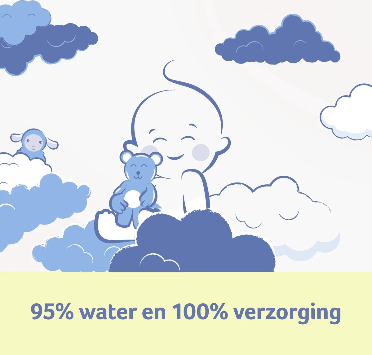 Zwitsal Water & Care Billendoekjes Parfumvrij - 1800 Doekjes - Voordeelverpakking 9 Zwitsal Water & Care Billendoekjes Parfumvrij - 1800 Doekjes - Voordeelverpakking - Afbeelding 7