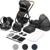 Lionelo Amber 3in1 - Kinderwagen - XXL SET - Incl. Autostoel - 0-22kg -Babyproducten 1200x1146 6