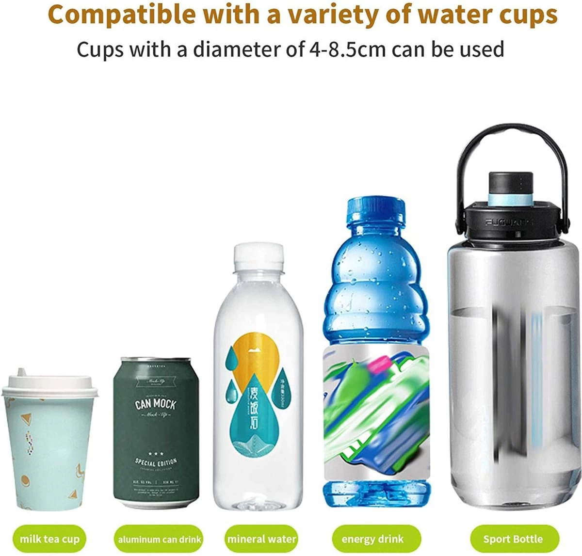 BOTC 2 In 1 Bekerhouders & Telefoonhouder - Cup Organizer Voor Kinderwagen, Fiets, Rolstoel, Walker - Zwart 12 BOTC 2 In 1 Bekerhouders & Telefoonhouder - Cup Organizer Voor Kinderwagen, Fiets, Rolstoel, Walker - Zwart - Afbeelding 10