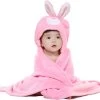 Multifunctionele Baby Fleecedeken Met Capuchon Konijn | Badcape Baby En Peuters | Deken Kinderen | Wikkeldeken | Dekentje Baby & Peuter 0-3 Jaar | Babydeken | Kraamcadeau | Babycape | Fleece Deken | Kraam | Maxi Cosi Deken | Dier | Roze| Meisje -Babyproducten 1200x1148 22