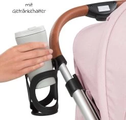 Hauck UpTown Buggy - Met één Hand Opvouwbaar - Roze -Babyproducten 1200x1148 6