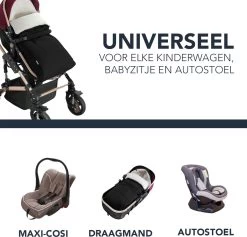 Achaté Voetenzak - Voor Kinderwagen Of Stoeltje – Baby Slaapzak - Autostoel - Wit -Babyproducten 1200x1149 10