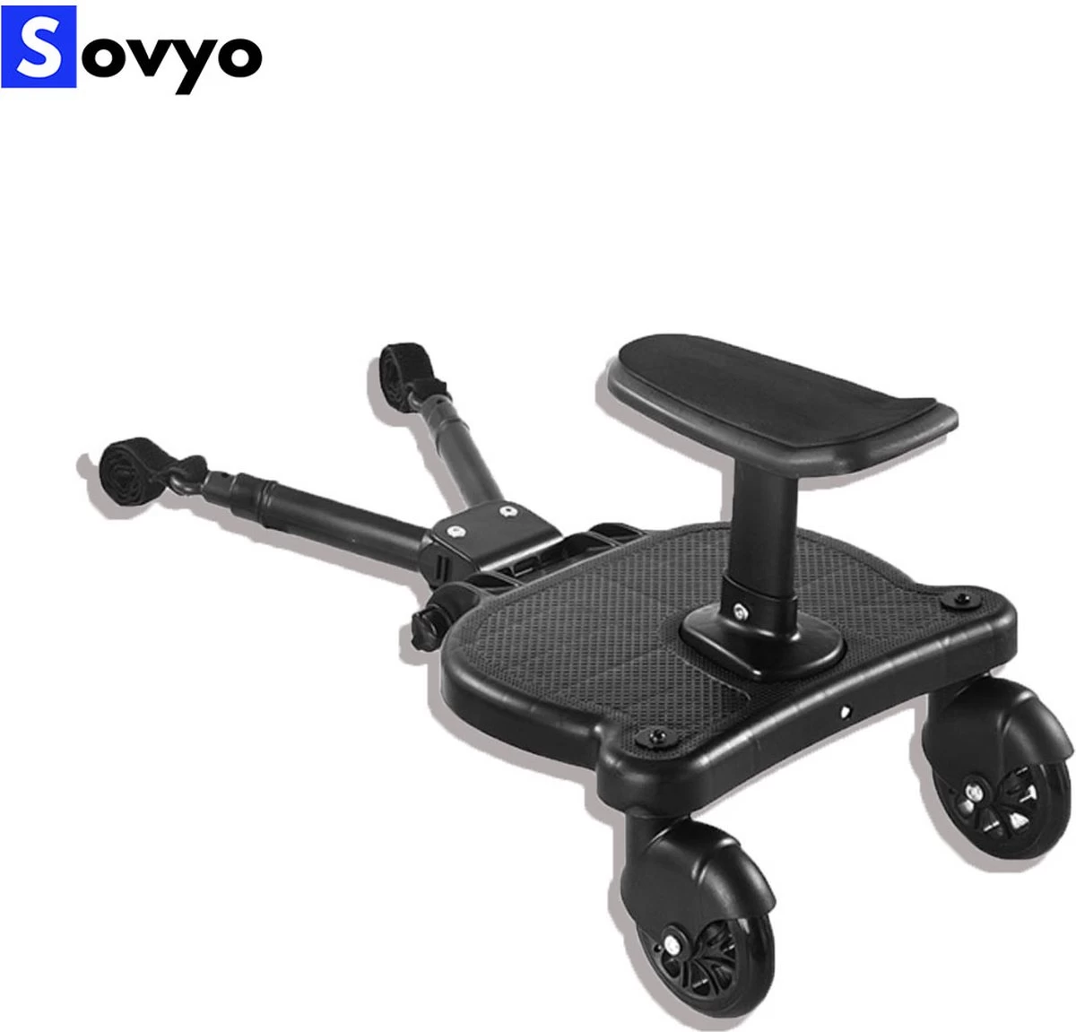 Merkloos Meerijdplankje Universeel Buggy/Kinderwagen - Kinderwagen Accessoire Met Afneembaar Zitje Van Hoogwaardige Kwaliteit - Verstelbaar Meerijdplankje 10 Merkloos Meerijdplankje Universeel Buggy/Kinderwagen - Kinderwagen Accessoire Met Afneembaar Zitje Van Hoogwaardige Kwaliteit - Verstelbaar Meerijdplankje - Afbeelding 8