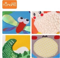Tumama® Knisperboekje Baby Eerste Jaar “Dieren Vleugels“ Voelboekje - Sinterklaas Kerst Cadeau - Educatief Voel Knisper Boek Speelgoed -Babyproducten 1200x1152 1