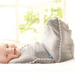 Love To Dream™ Babyslaapzak Swaddle Up™ - Inbakeren - Baby 3-6 Maanden - 6-8.5 Kg - All Season - Grijs -Babyproducten 1200x1154 6
