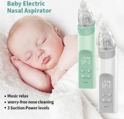 Merkloos Neusreininger Baby – Elektrische Neuszuiger – Neus Aspirator Met USB – Neuspeer & Blackhead Remover – Snotverwijderaar – Snoetenpoetser Peuter -Babyproducten 1200x1156 25