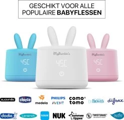 MyBambini's Bottle Warmer Pro™ - Draagbare Baby Flessenwarmer Voor Onderweg - Roze - Geschikt Voor Smalle Hals Flessen Van Dr. Brown's, Difrax, Medela & Nanobebe -Babyproducten 1200x1162 22