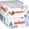 Huggies Billendoekjes - Pure Extra Care - 8 X 56 Stuks - 448 Doekjes - Voordeelverpakking -Babyproducten 1200x1164 6