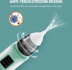SP Lifestyle ® Neusreiniger Baby - Elektrische Neuszuiger Met USB - Snoetenpoetsers - Snotzuiger Baby - 6 Verschillende Standen -Babyproducten 1200x1165 8