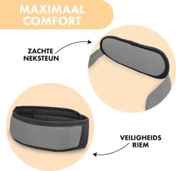 Deryan Pack Light Luxe Heupdrager - Ergonomische Draagzak + Opbergvakjes Grijs -Babyproducten 1200x1167 16