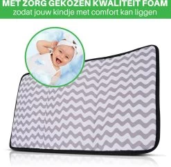 Brisby Slijtvaste Luiertas – Verzorgingstas – Met Buggymontage - Groen -Babyproducten 1200x1171