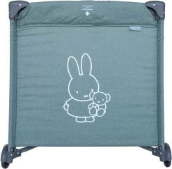 Prénatal Luxe Campingbedje Met Bodemmatras - Inclusief Draagtas - Inklapbaar Baby Campingbed - Met Wieltjes En Kruipluik - 120 X 60 Cm - Groen Melange / Nijntje -Babyproducten 1200x1174 7