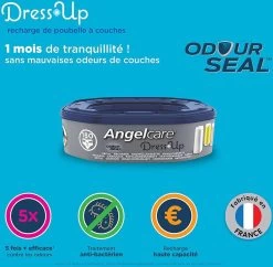 Angelcare DressUp Navulverpakking Luieremmer - 1 ROL -Babyproducten 1200x1177 21