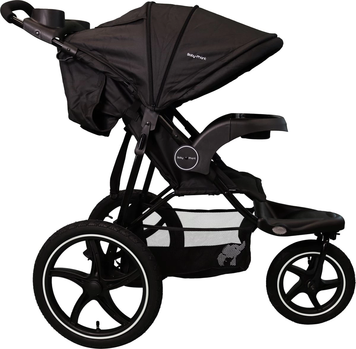 Babyphant Luxe Yasmin Hardloop Kinderwagen – Jogging Buggy - Runner 12 Babyphant Luxe Yasmin Hardloop Kinderwagen – Jogging Buggy - Runner - Afbeelding 10