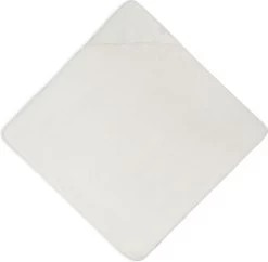 Jollein Badcape Embroidery 75x75cm - Ivory