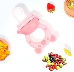 Merkloos Babyfles Met Lepel-baby/kinderbestek-100ml-BPA Vrij + 2 Bijtring/fruitspenen-rose 17 Merkloos Babyfles Met Lepel-baby/kinderbestek-100ml-BPA Vrij + 2 Bijtring/fruitspenen-rose -Babyproducten 1200x1178 15