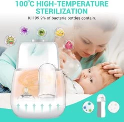 Merkloos Flessenwarmer - Flessenwarmer Onderweg - Verwarming - Baby Bottle Warmer [UPGRADE] -Babyproducten 1200x1179 22