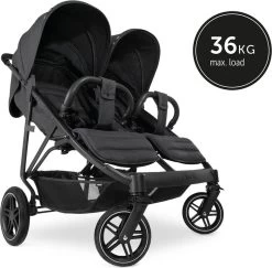 Hauck Uptown Duo Melange Broertje/zusje Kinderwagen Black -Babyproducten 1200x1180 13