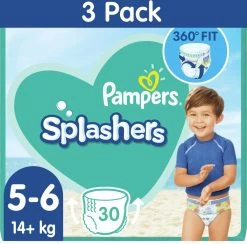 Pampers® Pampers Splashers Wegwerpbare Zwemluiers - Maat 5-6 (14+ Kg) - 30 Stuks - Voordeelverpakking 24 Pampers® Pampers Splashers Wegwerpbare Zwemluiers - Maat 5-6 (14+ Kg) - 30 Stuks - Voordeelverpakking -Babyproducten 1200x1183 13