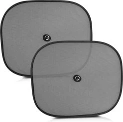 Navaris 2x Auto Zijruit Zonwering - 44 X 36 Cm Zonnescherm Set Voor Bescherming Van Baby, Kinderen - Voor Zijruit En Achterbank 10 Navaris 2x Auto Zijruit Zonwering - 44 X 36 Cm Zonnescherm Set Voor Bescherming Van Baby, Kinderen - Voor Zijruit En Achterbank -Babyproducten 1200x1186 2