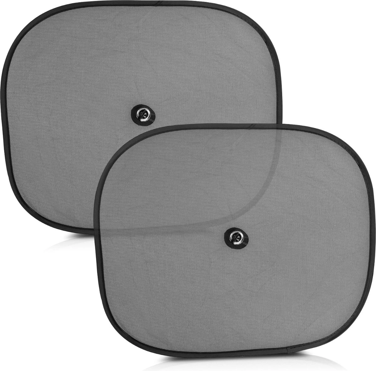 Navaris 2x Auto Zijruit Zonwering - 44 X 36 Cm Zonnescherm Set Voor Bescherming Van Baby, Kinderen - Voor Zijruit En Achterbank 5 Navaris 2x Auto Zijruit Zonwering - 44 X 36 Cm Zonnescherm Set Voor Bescherming Van Baby, Kinderen - Voor Zijruit En Achterbank - Afbeelding 3