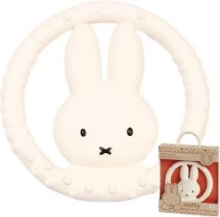 Bambolino Toys - Nijntje Bijtring - Natuurlijk Rubber - Kraamcadeau - Baby