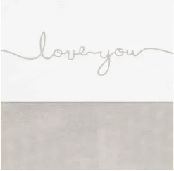 Jollein Baby Laken Ledikant 120x150cm Love You - Nougat -Babyproducten 1200x1187 9