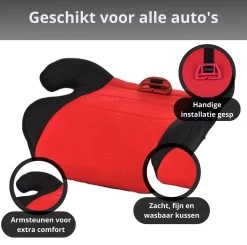 Vianza Zitverhoger Auto Incl. Gordelbeschermer - Kinderzitje Auto -Babyproducten 1200x1188 1