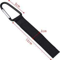 Merkloos Kinderwagen Haak - Tassenhaak - Boodschappenhaak - 2 Stuks - Zwart - Universele Haak - Buggyhaak - Kinderwagenhaak - Luiertashaak - Luiertas Haak -Babyproducten 1200x1189 6