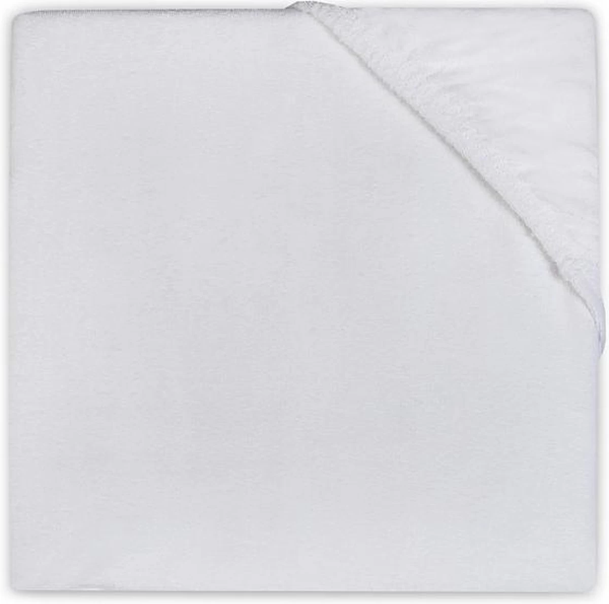 Jollein Hoeslaken Molton Ledikant 60x120cm - Wit 3 Jollein Hoeslaken Molton Ledikant 60x120cm - Wit