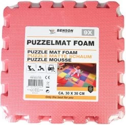 Benson 9 Stuks Zwarte Puzzel Vloertegels Foam 30 X 30 Cm - Puzzel Speelmat - Baby/peuter Speelgoed Matten -Babyproducten 1200x1192 1
