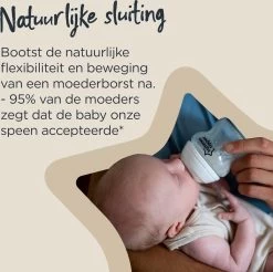 Tommee Tippee Advanced Anti-Colic Zuigfles Spenen, Borst-achtig, Zacht Silicone, Normale Uitstroomsnelheid, 3m+, Verpakking Van 2 -Babyproducten 1200x1194 15