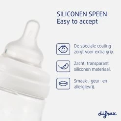 Difrax Flessenspeen Wide Voor Brede Babyflessen - Maat Medium - 2 Stuks -Babyproducten 1200x1195 37