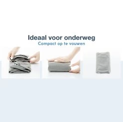 Merkloos Vliegtuigbedje - Opblaasbare Voetensteun - Reiskussen Vliegtuig - 3 Standen -Babyproducten 1200x1196 14