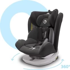 Lionelo Bastiaan - Autostoel - Roteerbaar - 0-36kg - 360° Draaibaar -Babyproducten 1200x1196 5