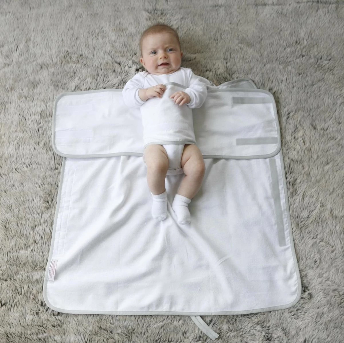 Pacco Piccolo Inbakerdoek - 4 Tot 7 Kg - Wit 6 Pacco Piccolo Inbakerdoek - 4 Tot 7 Kg - Wit - Afbeelding 4