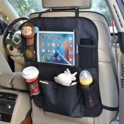 KidsPlaza.nl - Auto Organizer Met Tablethouder - IPad Houder - Zwart -Babyproducten 1200x1198 5