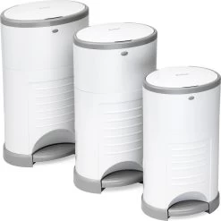 Korbell Luieremmer PLUS 26l - Wit -Babyproducten 1200x1198 77