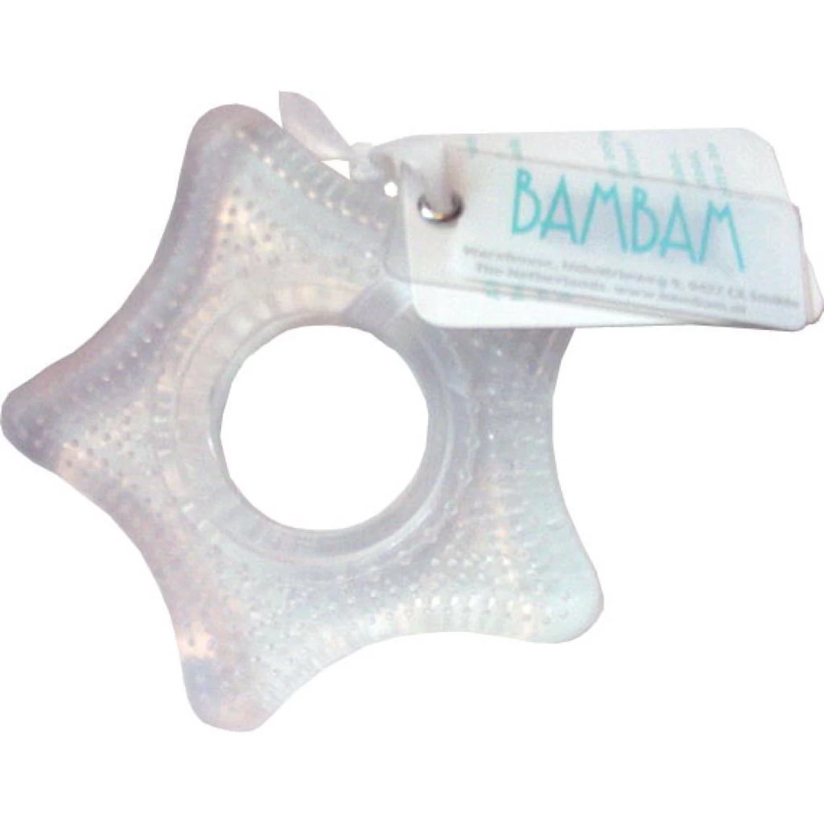 BamBam Bijtring Ster - BPA Vrij - Baby Cadeau 4 BamBam Bijtring Ster - BPA Vrij - Baby Cadeau - Afbeelding 2