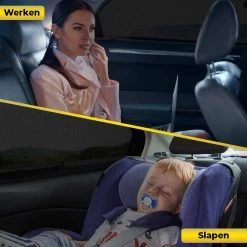 MostEssential Premium Zonnescherm Auto Baby – Zonnescherm Auto Zijruit - Zonwering Auto Voor Baby En Kind – UV Protectie - Zonder Zuignappen - Inclusief Luxe Opbergtas -Babyproducten 1200x1200 1004