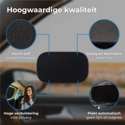 Nuvance - Zonnescherm Auto - 2 Stuks - Met UV Protectie Voor Baby En Kind - Zonwering Zijruiten - Zelfklevend - One Size - Zwart 12 Nuvance - Zonnescherm Auto - 2 Stuks - Met UV Protectie Voor Baby En Kind - Zonwering Zijruiten - Zelfklevend - One Size - Zwart -Babyproducten 1200x1200 1006