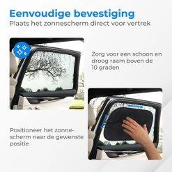 Nuvance - Zonnescherm Auto - 2 Stuks - Met UV Protectie Voor Baby En Kind - Zonwering Zijruiten - Zelfklevend - One Size - Zwart 14 Nuvance - Zonnescherm Auto - 2 Stuks - Met UV Protectie Voor Baby En Kind - Zonwering Zijruiten - Zelfklevend - One Size - Zwart -Babyproducten 1200x1200 1008